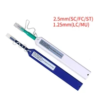 lcscfcst one touch cleaning tool 1 25mm and 2 5mm cleaning pen 800 cleaning fiber optic cleaner free shipping
