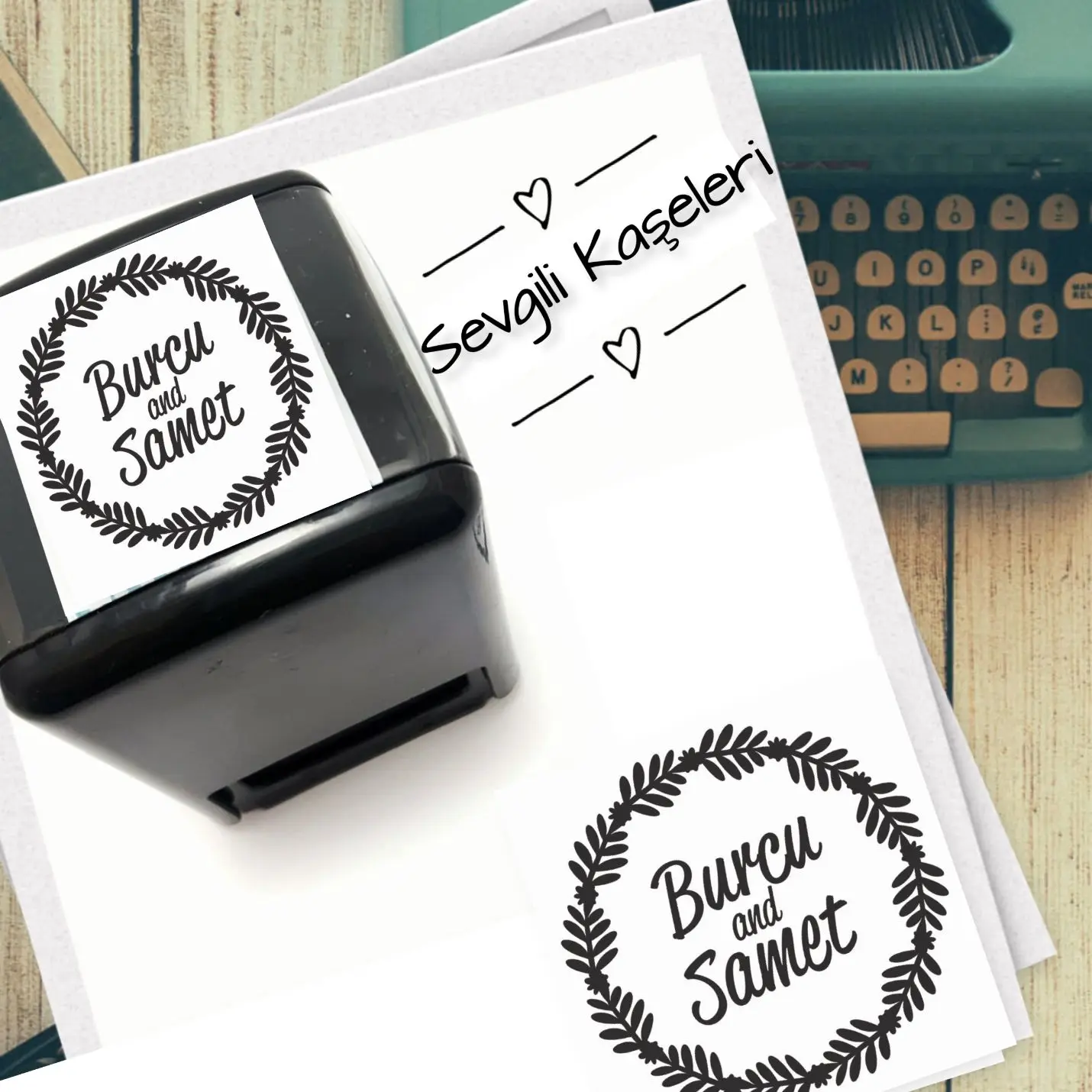 

Valentine Gift Personalized Stamp-507