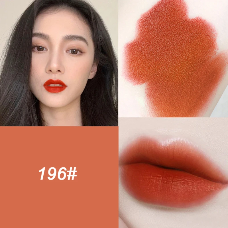 1 шт. водостойкая матовая губная помада в золотистом стиле |