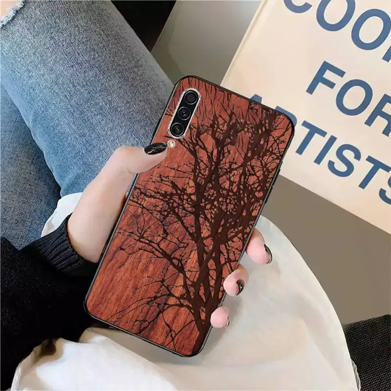 

Natural wood texture pattern Phone Case For Samsung galaxy S 9 10 20 A 10 21 30 31 40 50 51 71 s note 20 j 4 2018 plus