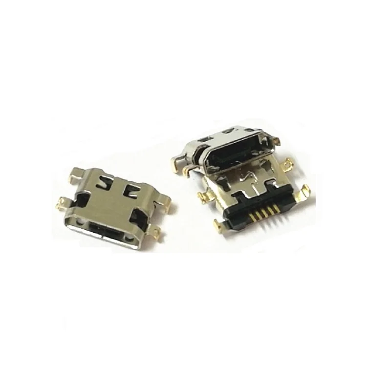 100 шт. новый разъем Micro USB для зарядки док-станции LG K4 2017 X230 M160 M150 M151 | Мобильные