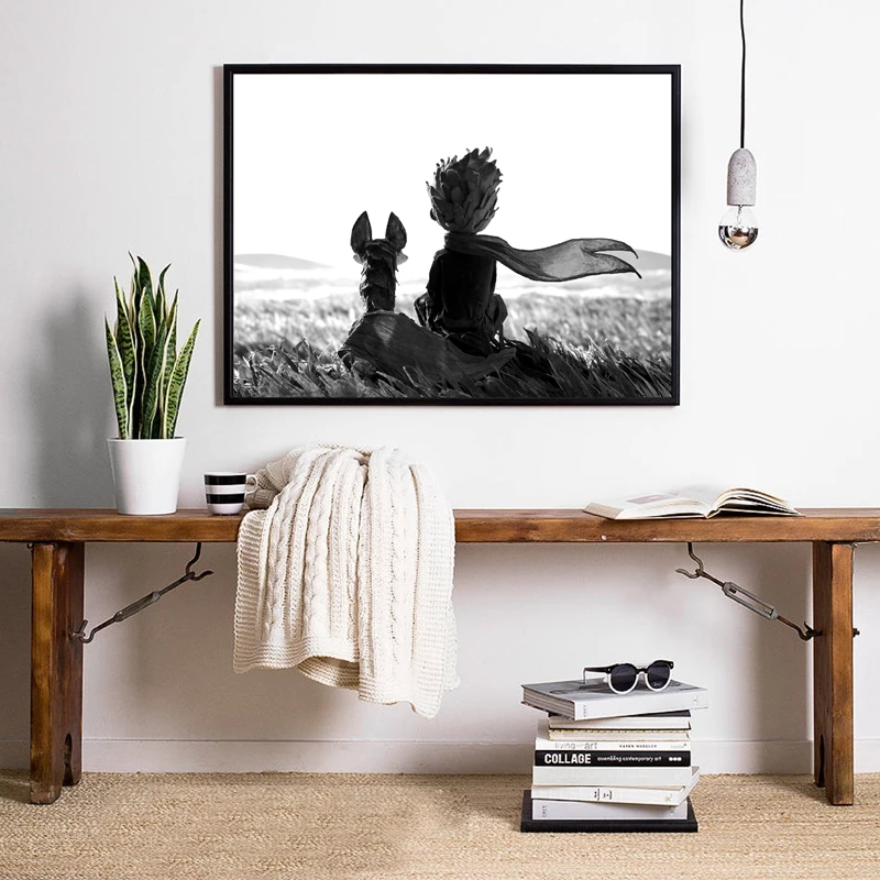 

Kleine Prins Art Print Muur Foto Schilderij Poster Kinderkamer Wanddecoratie Art Decor Canvas Schilderij