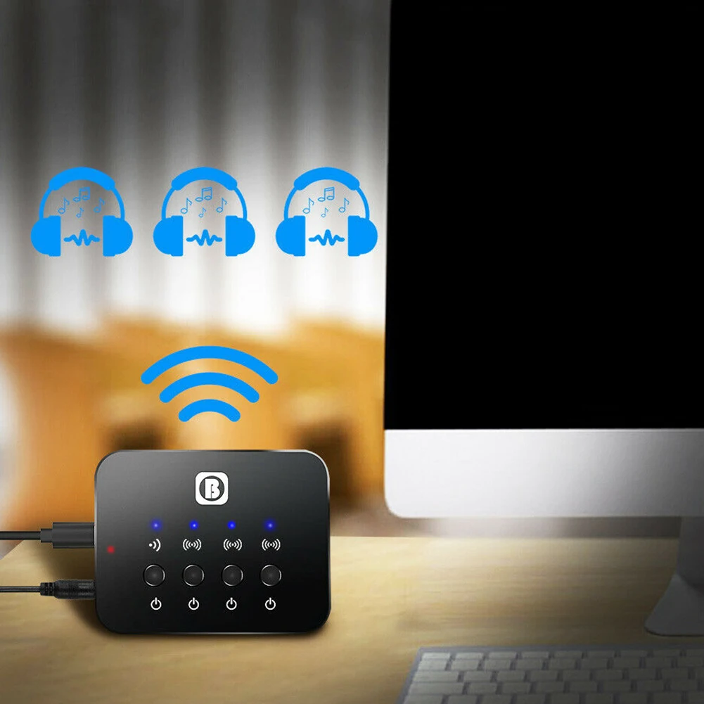 HIFI сплиттер многоточечный стерео музыка длинный диапазон беспроводной приемник