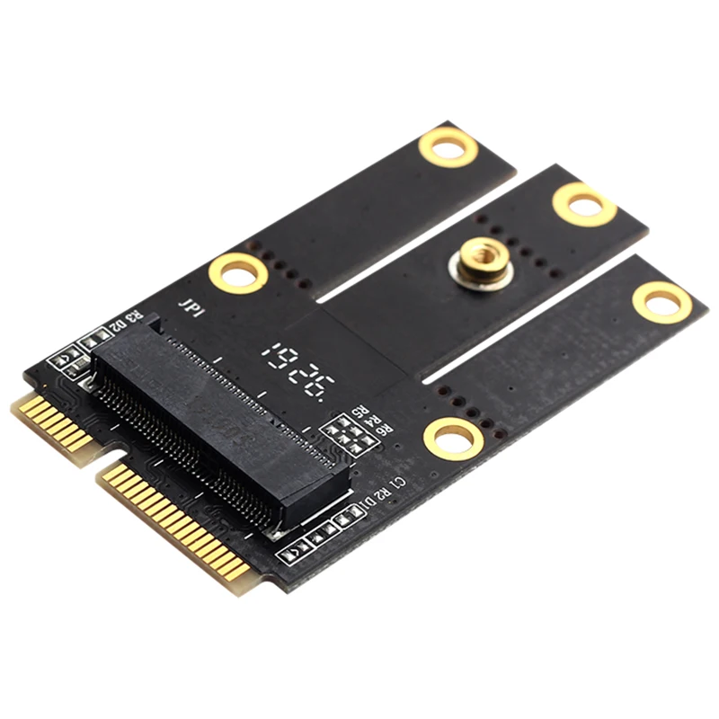 Новый M.2 NGFF на мини-разъем pci-е (PCIe + USB) Адаптер для Wi-Fi Bluetooth плата Wireless Wlan Card Intel AX200
