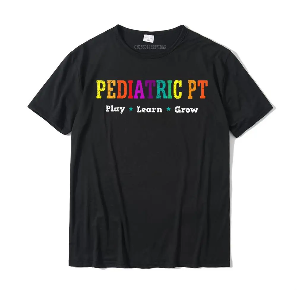

Pediatric Rainbow PT T-Shirt Physical Therapy Tee Cool Top T-Shirts New Arrival Cotton Man Tops Tees Design