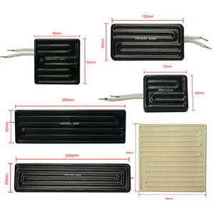 Инфракрасная керамическая нагревательная пластина 80*80 мм, 60*70 мм, 120*60 мм, 200*60 мм, 240*180 мм, 180 Вт, 150 Вт, 300 Вт, 450 Вт, 600 Вт, BGA Rework станция