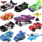Машинки Disney Pixar Тачки 2 3, игрушки Молния Маккуин, Джексон шторм, король, 1:55 литые модели автомобилей из металлического сплава, детские подарки для мальчиков