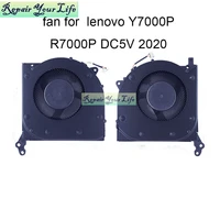 dc5v laptop cpu gpu cooling fans for lenovo legion y7000p r7000p r7000 y7000 y550 y550 15e 2020h graphics card fan cooler new