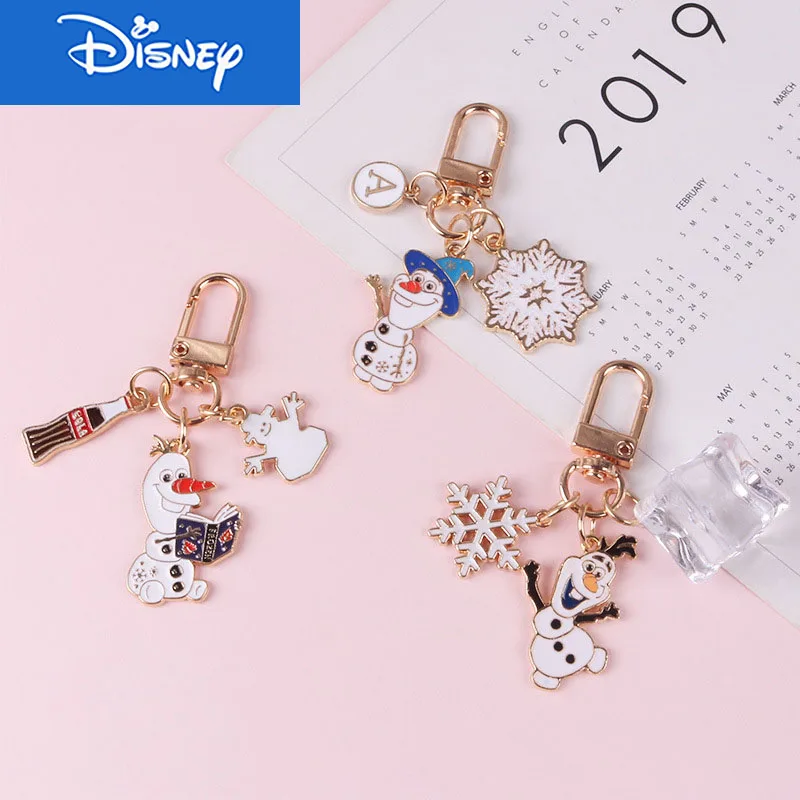 Disney льда эмаль кока колы Снежинка брелок кулон сумка из мультфильма Холодное
