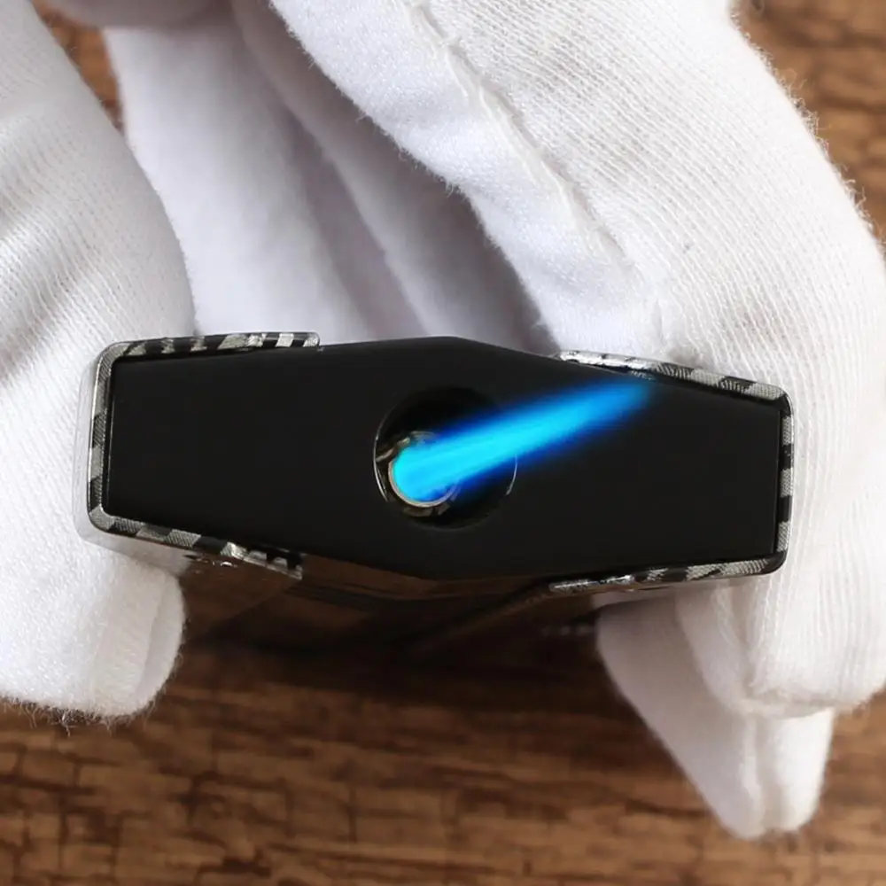 Аксессуары для курения из углеродного волокна 1 зажигалка с горелкой газ-бутан