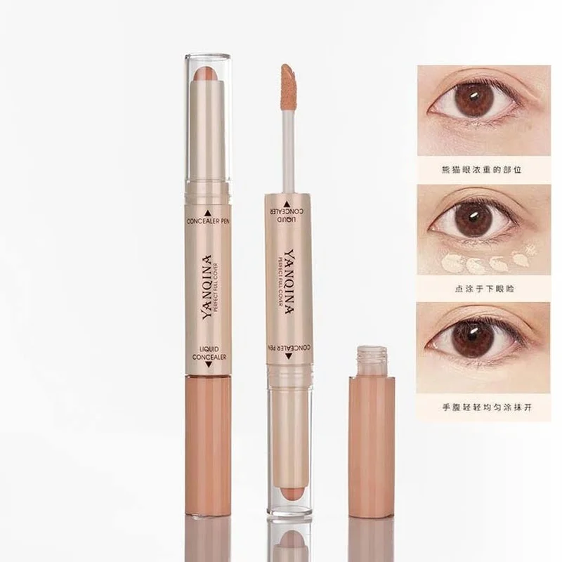 

Long Lasting Waterproof Concealer Liquid Cream Concealer Full Cover Face Smooth Cover Acne Scars Moisturizing Makeup Concealer