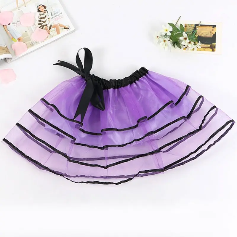 Fashion New Children Wear Girls Dance Skirts Bow Half-length Mesh Tutu Skirt Kids Show Costumes Birthday Holiday Gifts | Мать и ребенок