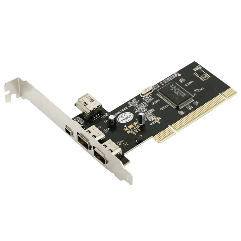 PCI 4 порта Firewire IEEE 1394 1394A 4/6 Pin контроллер карты адаптер видео Захват для HDD MP3 PDA |