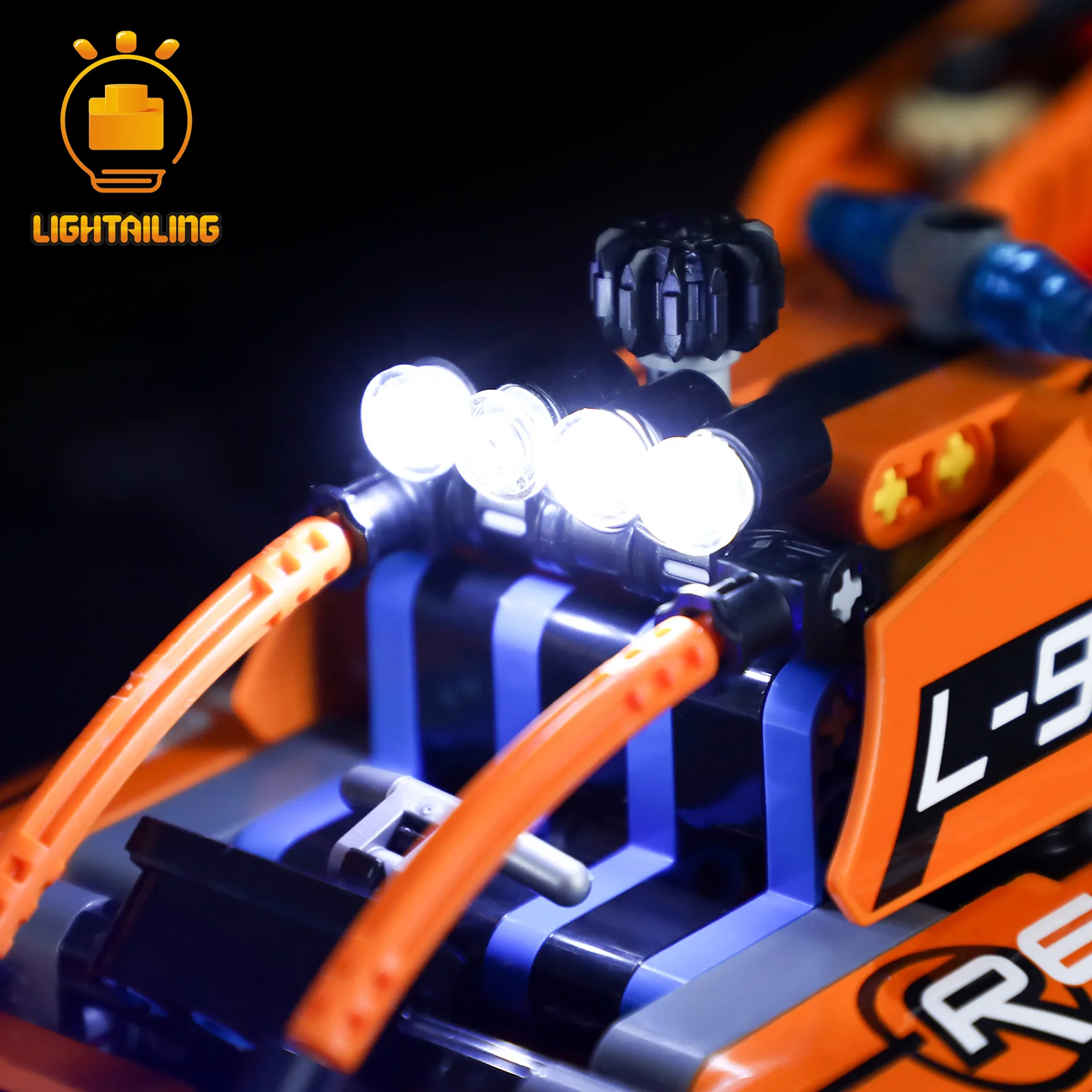 

LIGHTAILING LED Light Kit For 42120 Rescue Hovercraft