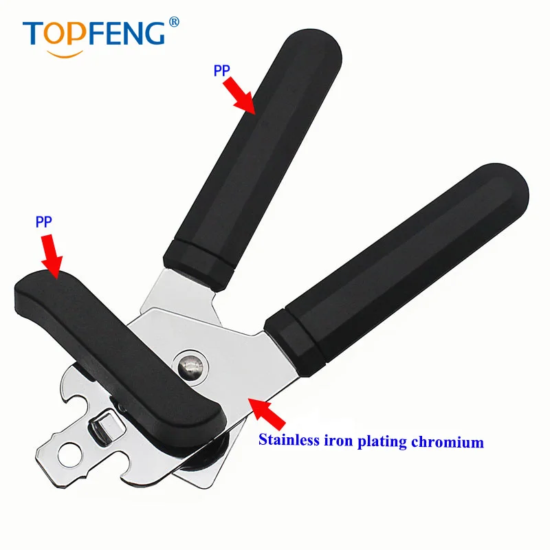 TOPFENG Strong 3 в 1 Многофункциональный консервный нож для бутылок ручной работы