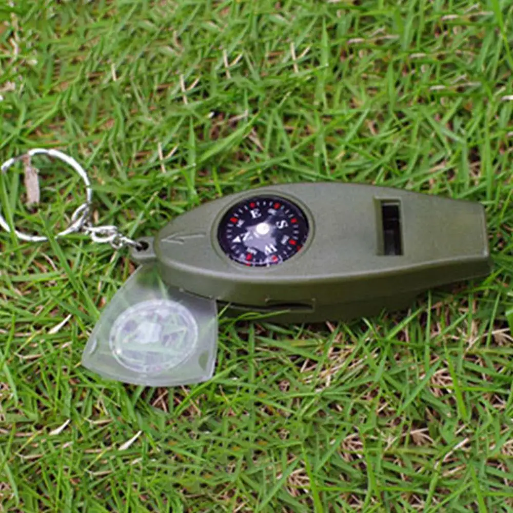 4 в 1 экстренный свисток для выживания|Компас| |