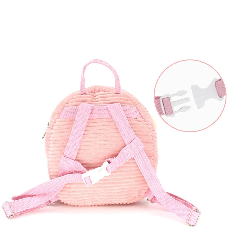 

Baby Backpack Kindergarten School Bag Picnic Travel Bag Backpack Cute Pattern Traction Rope To Prevent Babies From Getting Lost