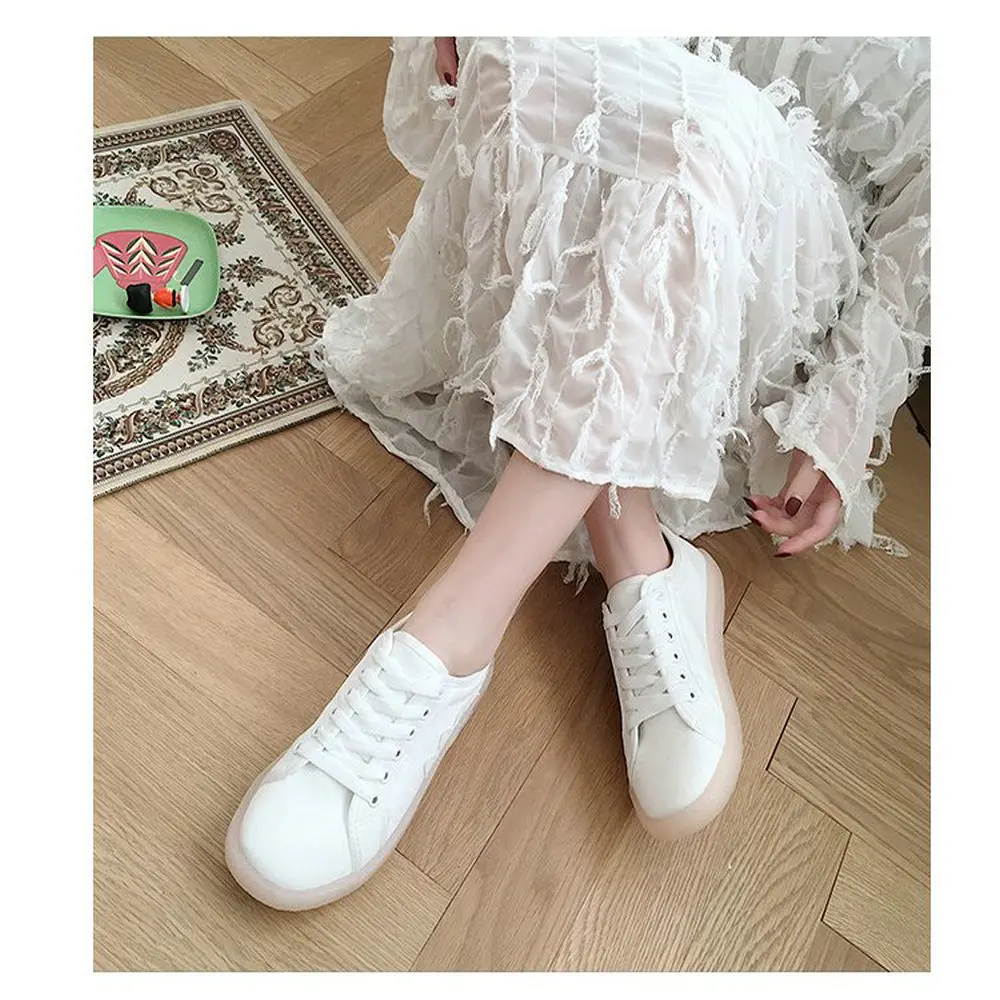 

Ladies spring autumn flats high quality shoes Women new fashion Oxfords lace up leather casual canvas white shoes B63-94