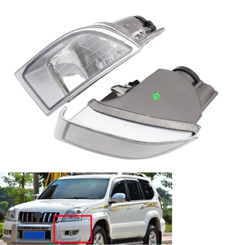 Для TOYOTA LAND CRUISER PRADO 120 Series 2700 4000 LC120 2002 2003 2004 2005 2006 2007 2008 2009 передний противотуманный
