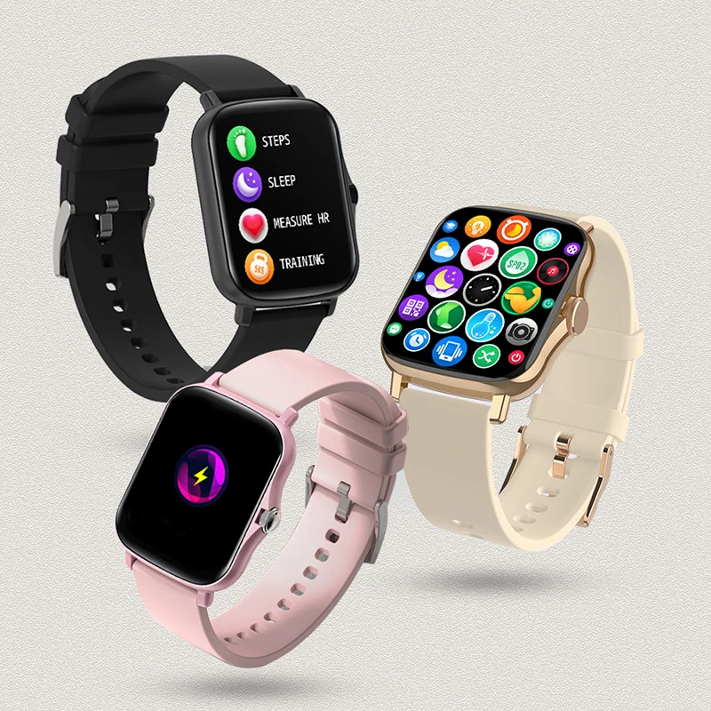F1 Smart Watch For Men Women Color Screen Smartwatch With Rotary Encoder Blood Pressure Heart Rate Tracker Android IOS | Электроника