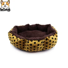 Простой Конура Съемный Коврик для питомцев, горошек Pet Cathouse кровать собаки Мода для домашних животных