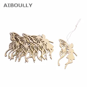 Деревянная вешалка в форме крыльев Феи Ангела, 10 шт.лот