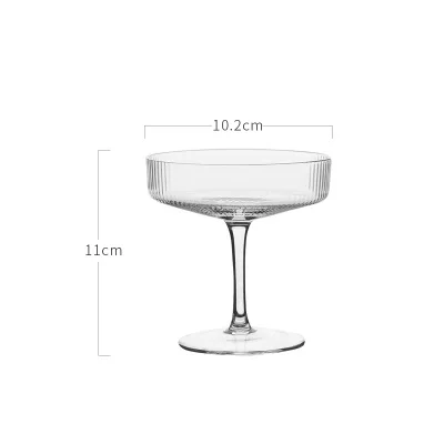 Лидер продаж десертная чашка в нордическом стиле простой стеклянный бокал для