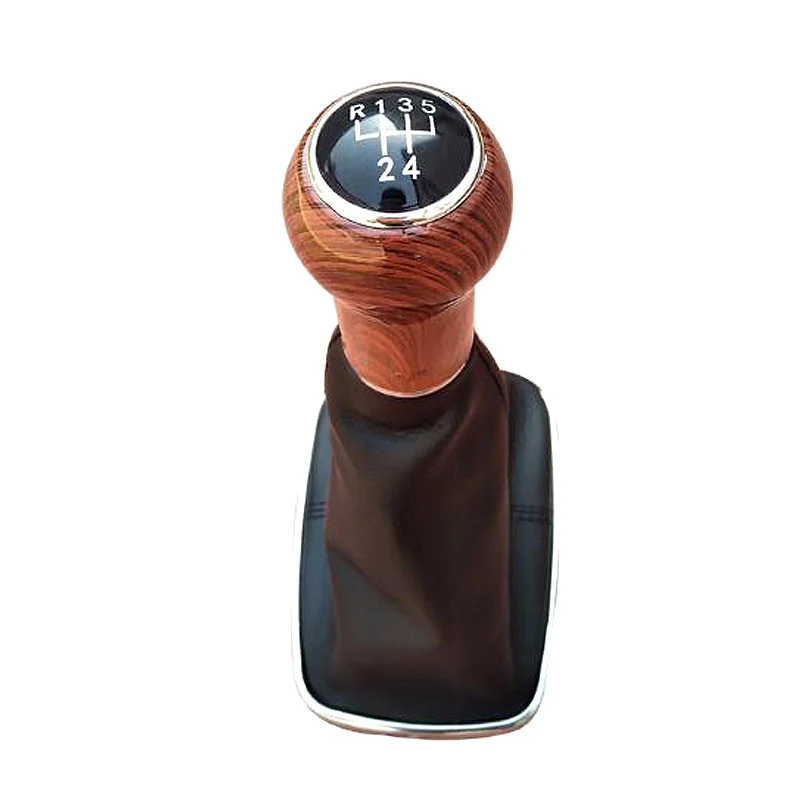 Ручка переключения передач с текстурой древесины 5 скоростей ручка рукоятка + из