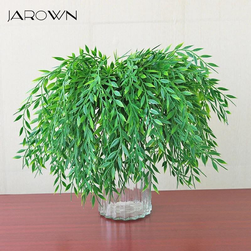 Искусственные растения из ивы JAROWN Willow букет листьев искусственные украшения для