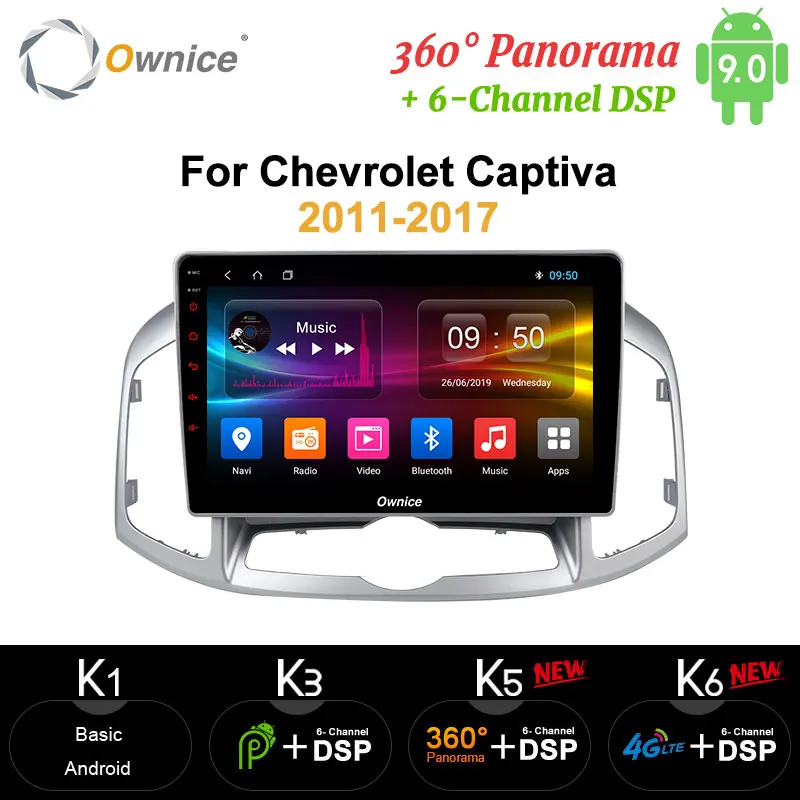 Ownice Android 9 0 8 ядер Автомобильный DVD стерео carplay радио GPS Navi мультимедиа аудио DSP 4G SPDIF