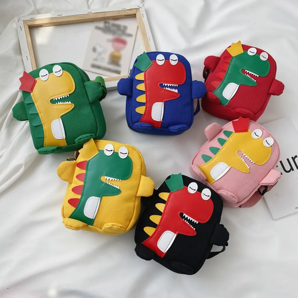 Сумка на плечо с динозавром для детей и мальчиков|Плюшевые рюкзаки| |