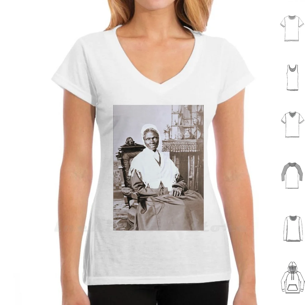 Sojourner футболка с надписью истина 6Xl хлопковая большого размера правда Хариет