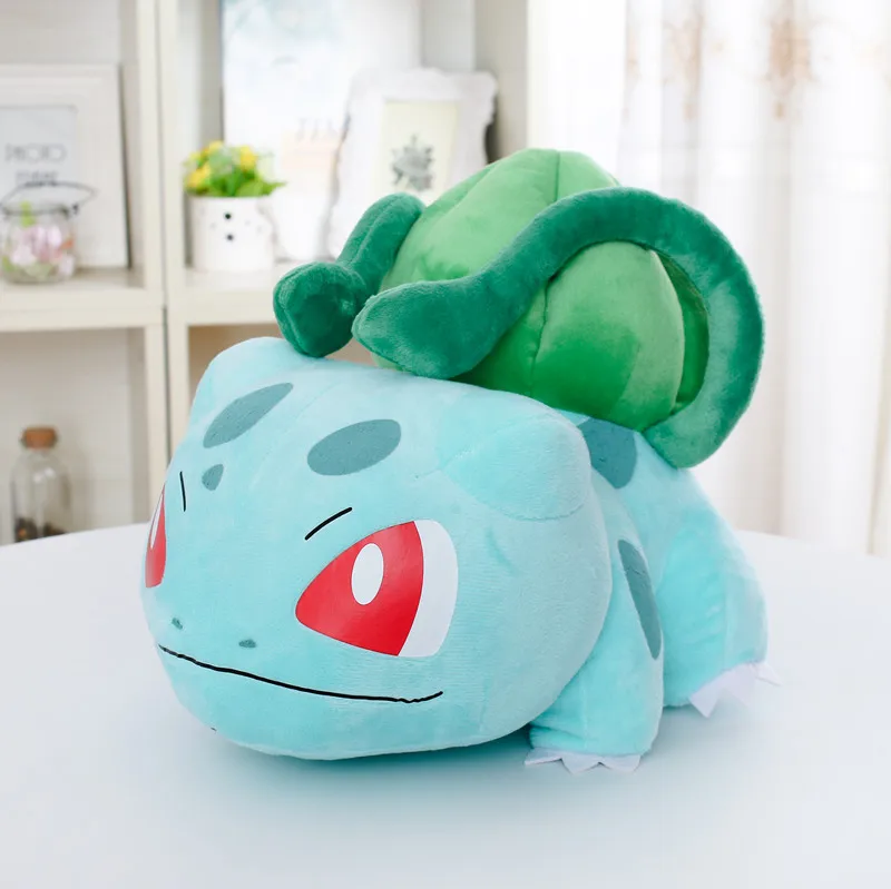 Bulbasaur Мягкие плюшевые игрушки милые Высокое качество аниме куклы для детей подарок Детская Коллекция Рождественский подарок