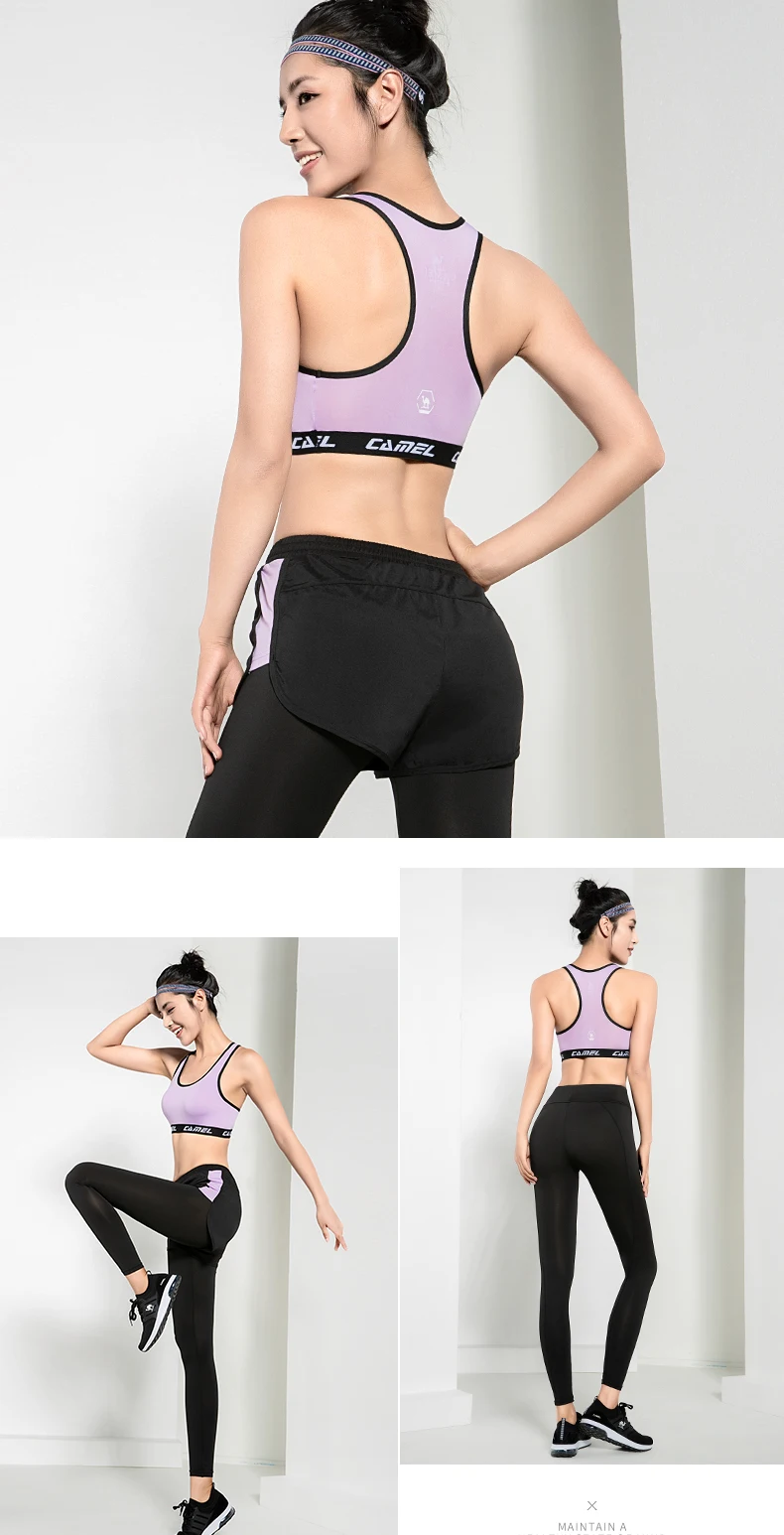 CAMEL, спортивные костюмы, спортивный костюм, 5 шт., для женщин, зимние, для бега, быстросохнущие, с длинным рукавом, для фитнеса, тенниса, юбки, леггинсы, для тренировок