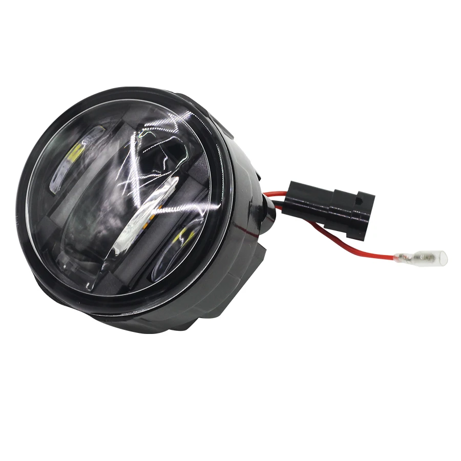 Cawanerl 1 пара стайлинга автомобилей DRL дневная ходовая лампа светодиодный туман