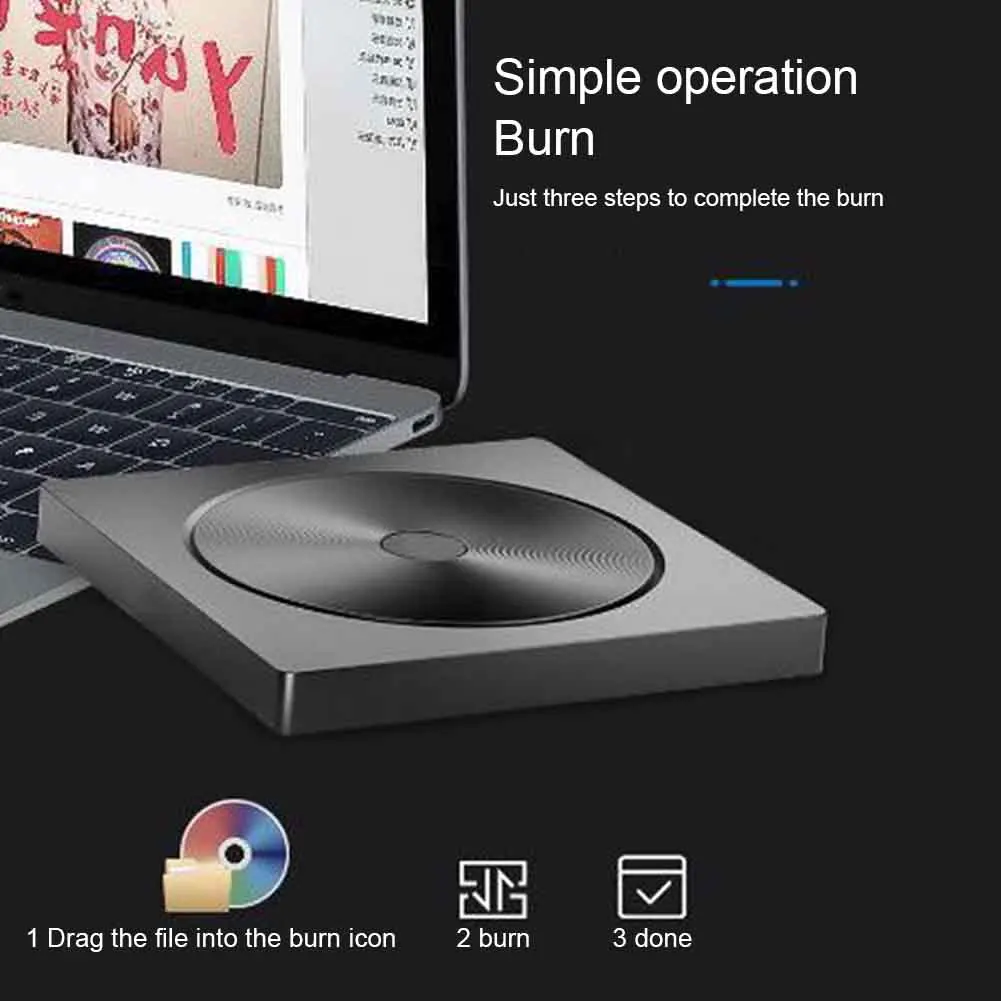 Многофункциональный подключи и работай Type C домашний синий луч внешний компьютер