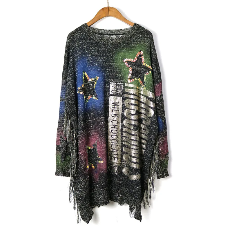 Женский Осенний Топ с длинным рукавом модный Свободный Повседневный размера