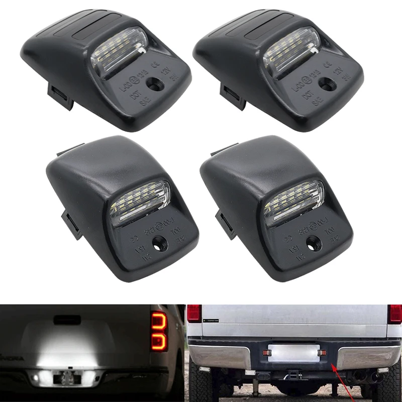 (Red Led Sequence Tube) for Toyota Tacoma-Tundra 2005-2015 Smd License Plate Lights | Автомобили и мотоциклы