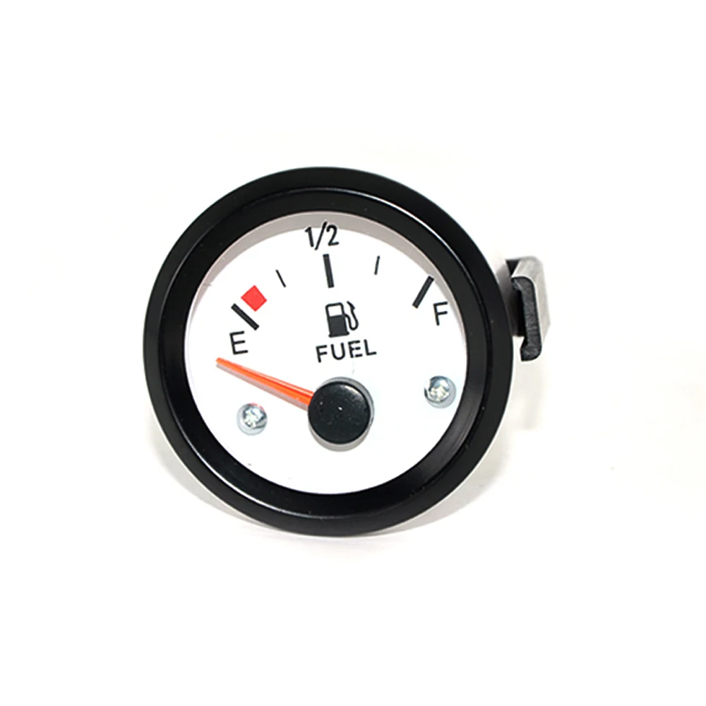 2020 новый продукт 2 &quot52 мм датчик уровня топлива с белым лицом белый светодиод