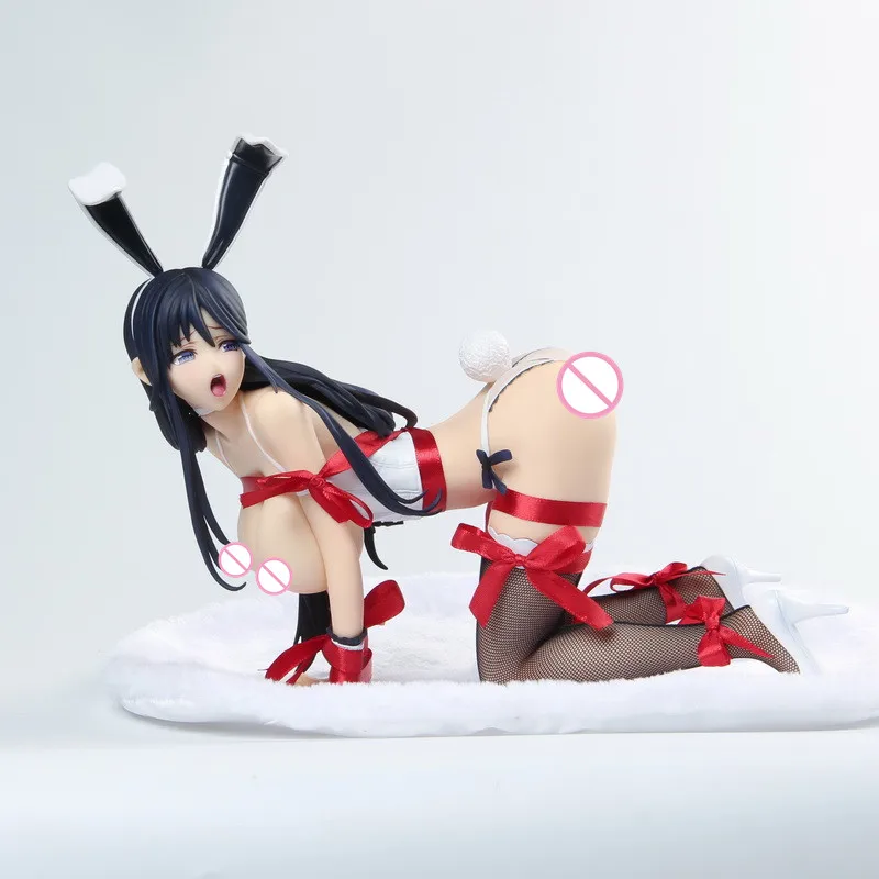 Японское аниме сексуальная девушка Lilly Maria Bunny Ver. 1/4 Обнаженная Аниме Фигурка