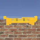 5 шт. мини уровень 75 мм желтый ручка висит пузырьковый уровень фоторамка настенные уровень принадлежности для калибровки