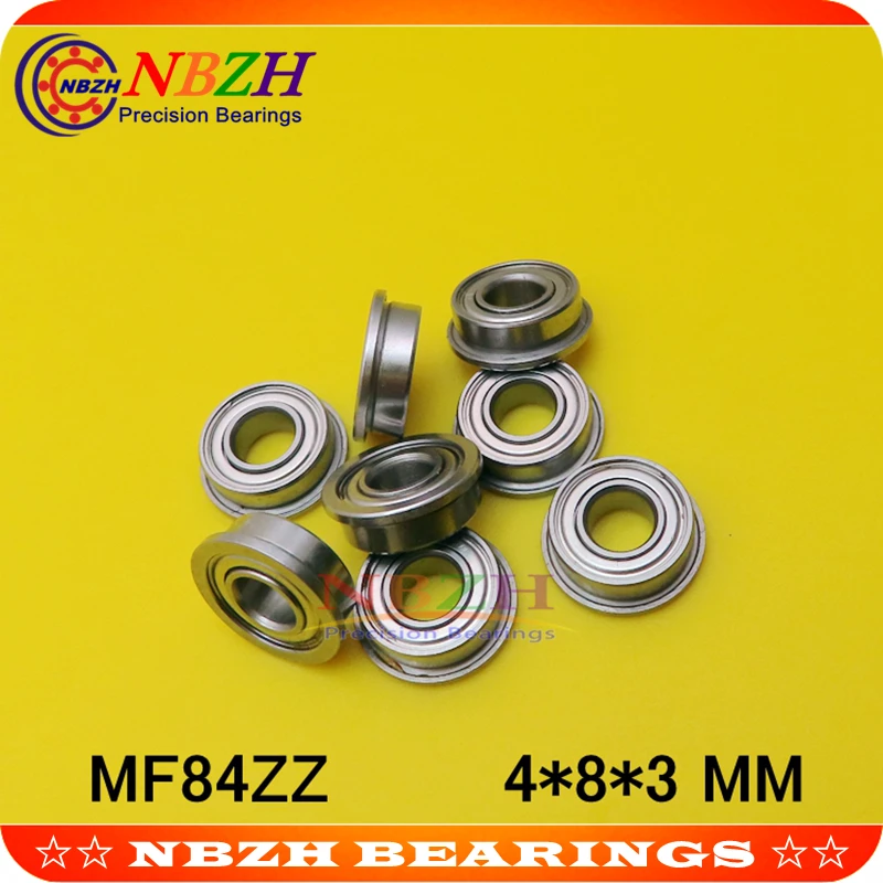 Нержавеющая сталь MF84ZZ SMF84ZZ LF 840ZZ mf84 zz SMF84 ZZ 4*8*9 2*3*0 6 мм фланцевый втулка