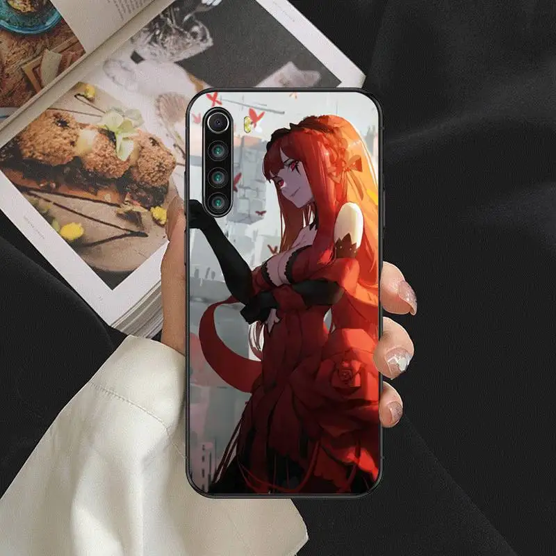 

INS Kawaii Japanese Anime illustration Girl Phone Case For Samsung S6 S7 Edge S8 S9 S10 E lite2019 S20 Plus Cover Fundas Coque