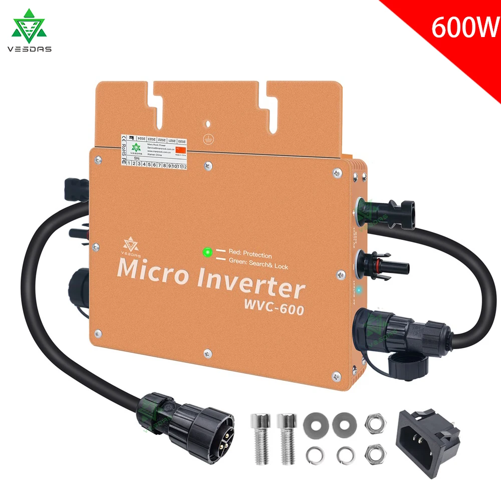 Корабль из Испании 600 Вт на сетке инвертор двойной со слежением за максимальной