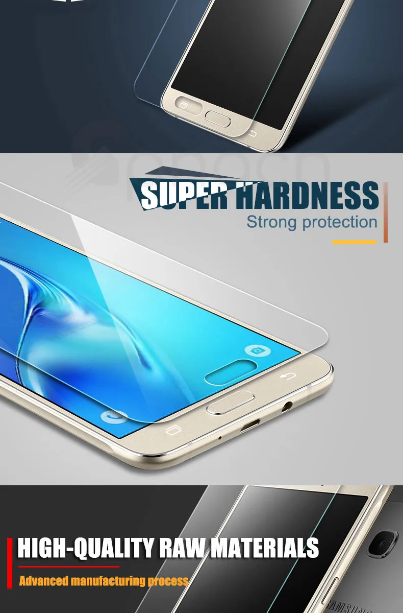 С уровнем твердости 9H закаленное Стекло на для Samsung Galaxy J3 J5 J7 J2 J8 J4 J6 плюс Экран Защитная Стекло пленка
