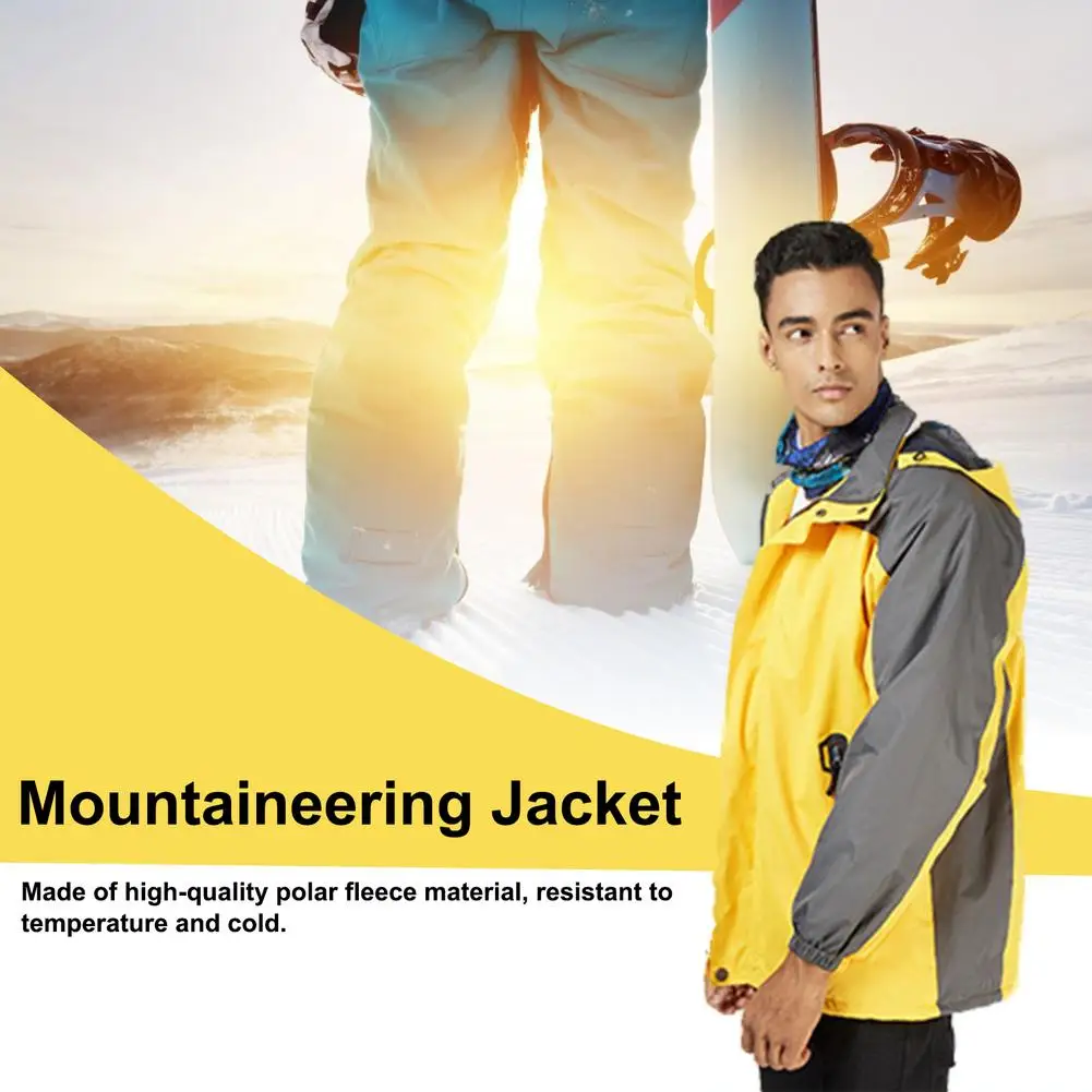 

Mountaineering Jacket Waterproof Windproof Winter Clothing
