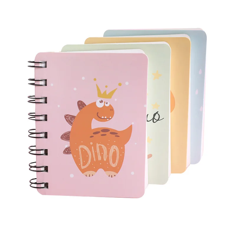 Kawaii DIY Student A7 Paper Notebook Coil Note Book Mini Spiral Planner Organizer Cute Personal Diary Journal Composition | Канцтовары