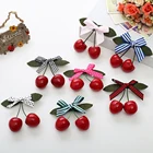 1 шт., заколка для волос в виде вишни