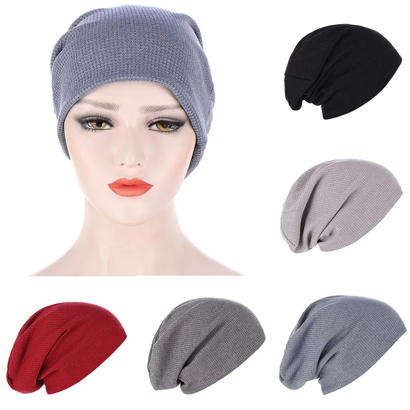 

Baotou Cap Head Accessories Headscarf Sleep Hat Bonnet Hat Night Cap Turban Hat Muslim Pile Caps Head Cover