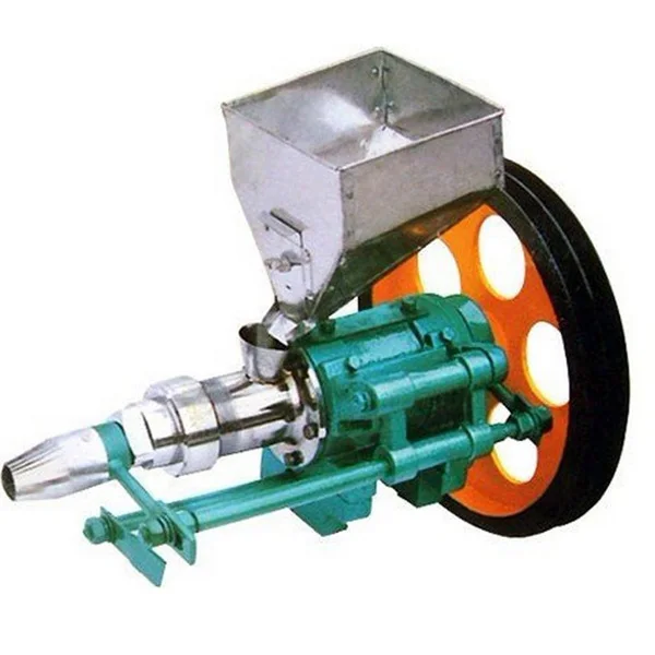 

rice corn extruder puff machine